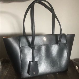 Tory Burch Black Parker Tote